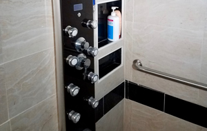 walk-in showers